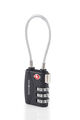 TRAVEL ESSENTIALS 3.DIAL CABLE LOCK TSA