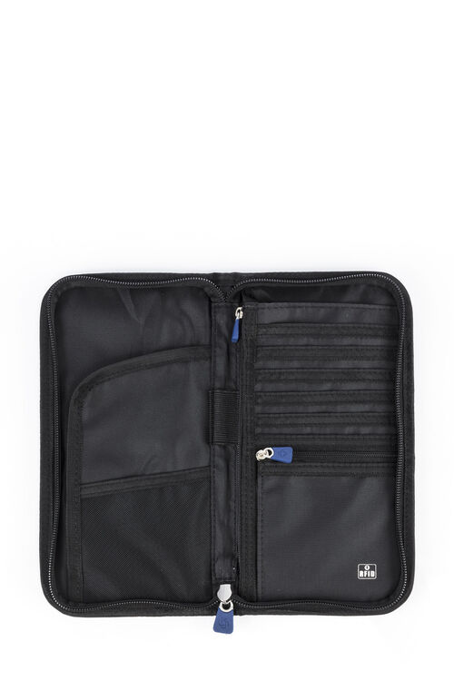 TRAVEL ESSENTIALS ZIPPED TRAVEL WALLET RFID  hi-res | Samsonite