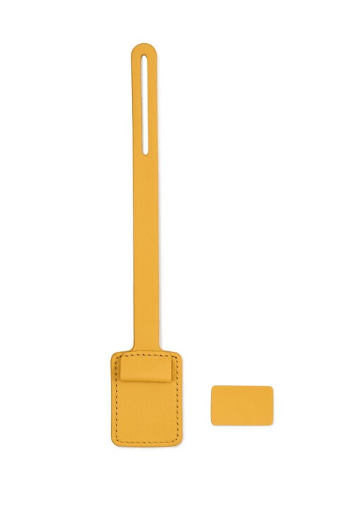 TRAVEL ESSENTIALS P. T@G LEATHER STRAP