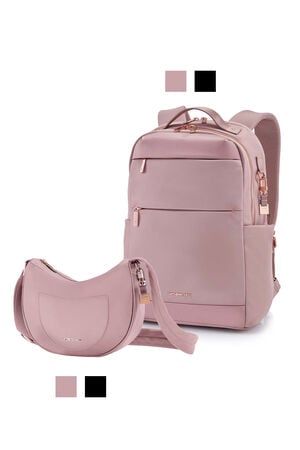 14" LAPTOP BACKPACK + HOBO BAG