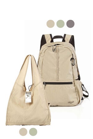 SAMSONITE RED Kinneff backpack + Shopper Bag