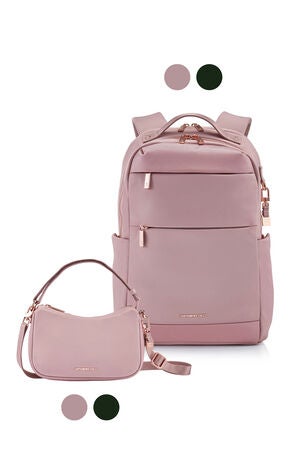 SAMSONITE RED Varena Backpack + 2WAY + Crossbody Bag