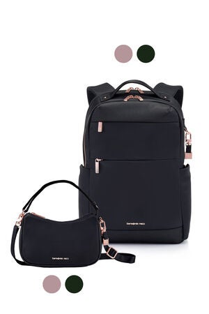SAMSONITE RED Varena Backpack + 2WAY + Crossbody Bag