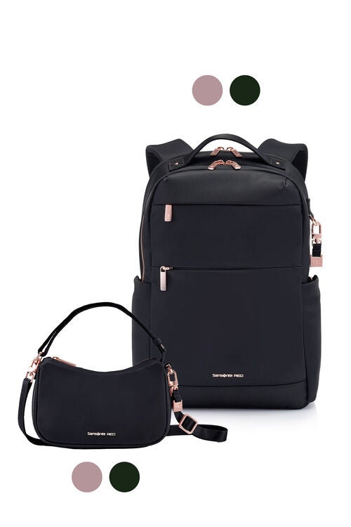 SAMSONITE RED Varena Backpack + 2WAY + Crossbody Bag