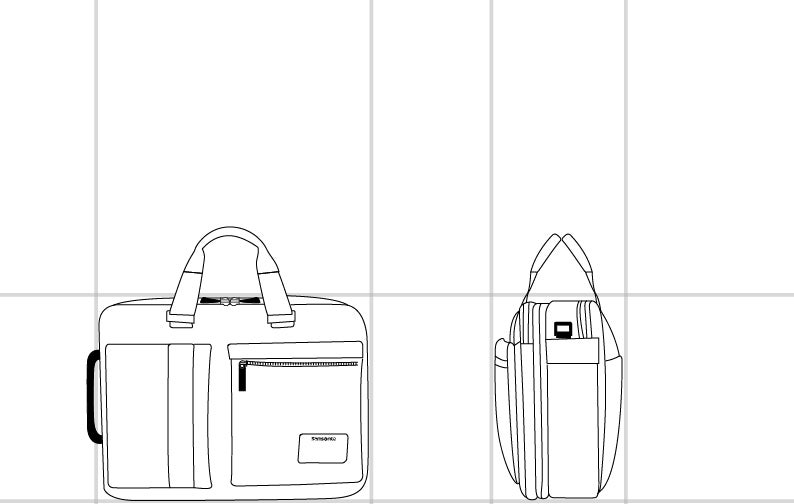 samsonite openroad 3way bag